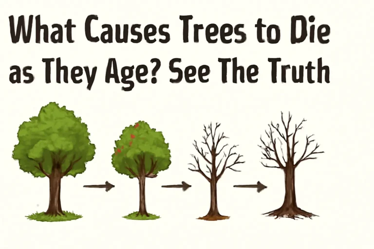 can trees die of old age